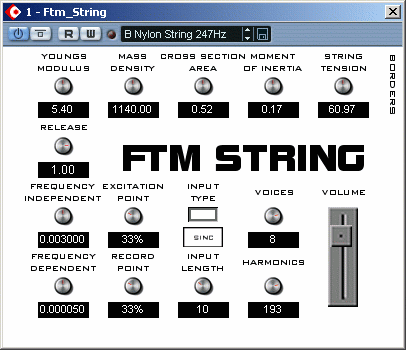 FTM String screenshot