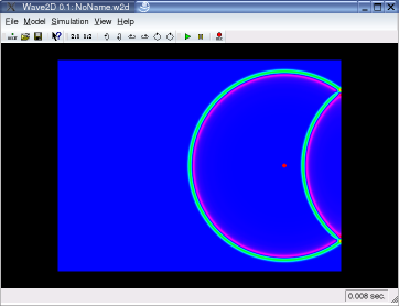 Wave2D screenshot